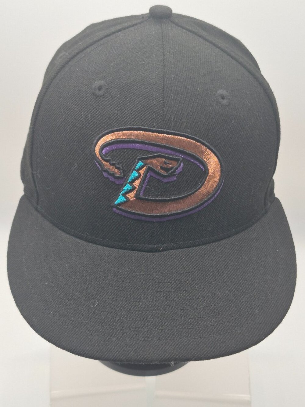 2001 WS DB cap "Chaplin" practice tee On Field Players hat 59Fifty New ERA WOTs